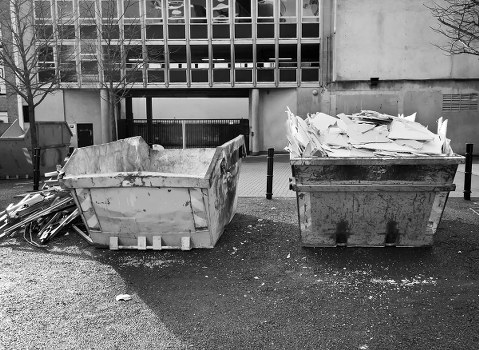 Professionals clearing a garage in Pinner