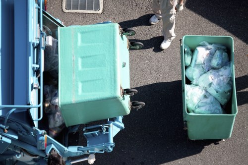 Pinner local council office overseeing waste disposal regulations