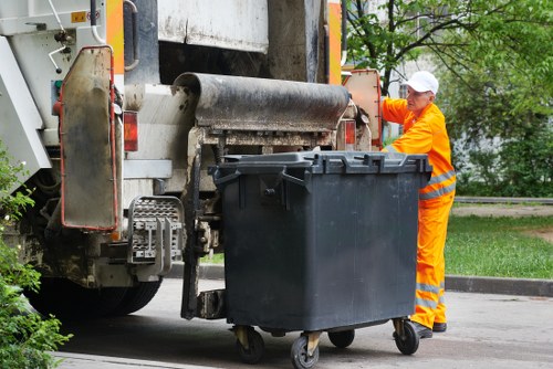 Eco-friendly rubbish disposal and recycling facilities